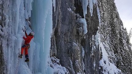 Cogne ice climbing