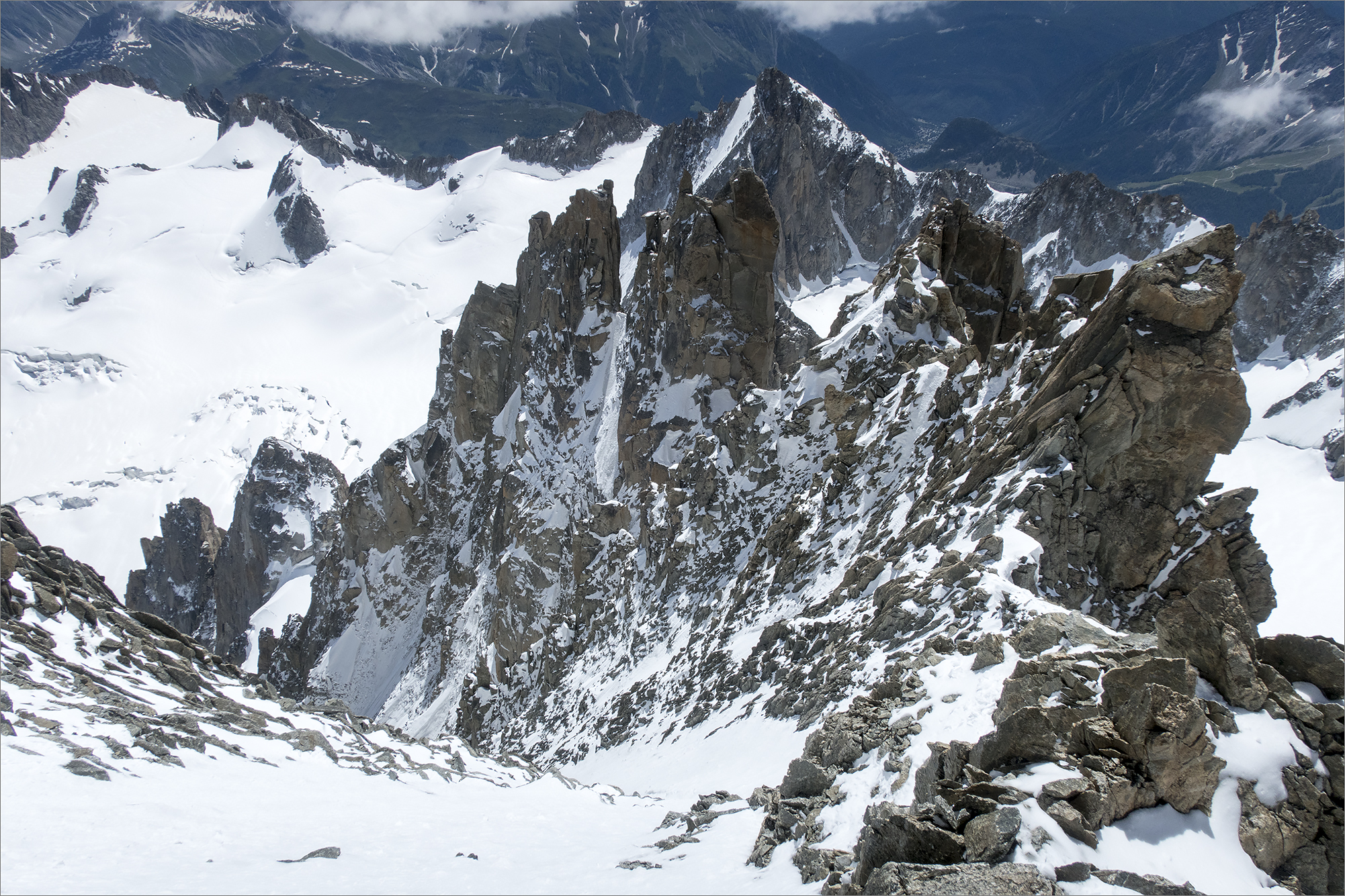 Arête du Diable - Mont Blanc du Tacul